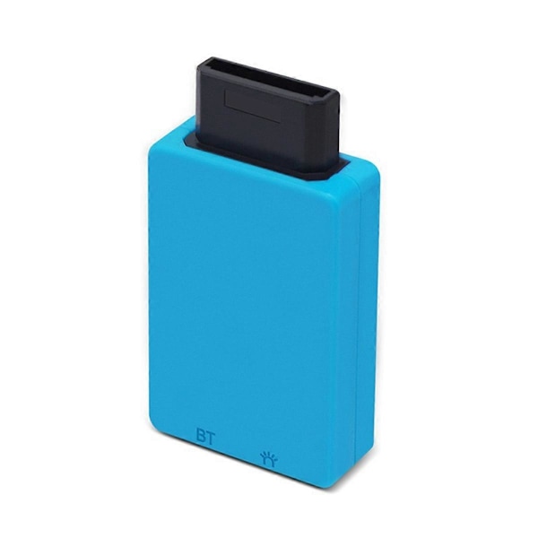 BT Trådlös Handkontroll Adapter för Joycon Blå