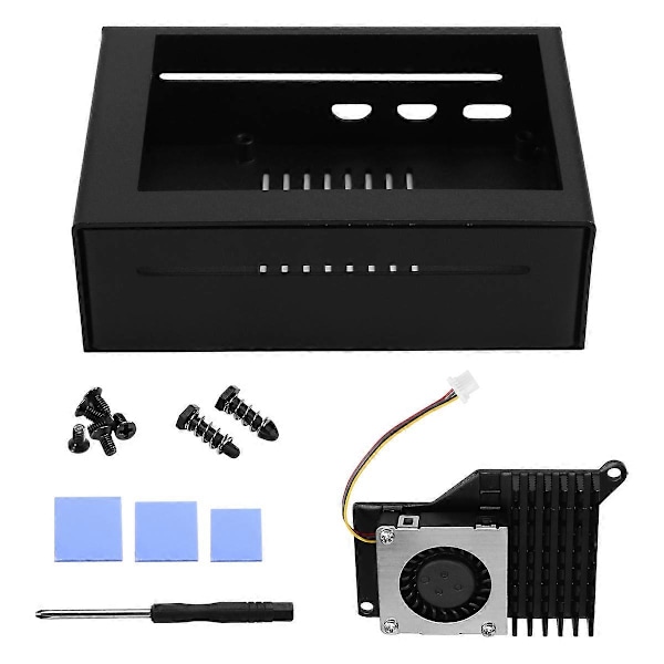 3,5 tuuman kosketusnäyttö Raspberry Pi 5:lle, metallikotelolla