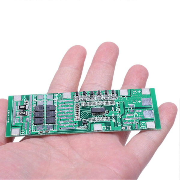 24V 6S 20A 18650 Litiumbatteri Skyddskort PCB Med Balansering