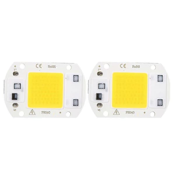 Høyeffekt LED-brikke SMD COB Integrerte Lysemitterkomponenter 30W Lampeperler (varm)