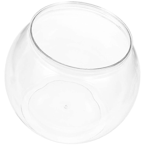 Bordsakvarium Glob Fisk Skål Utsökt Fisk Skål Klar Fiskmatningsbehållare
