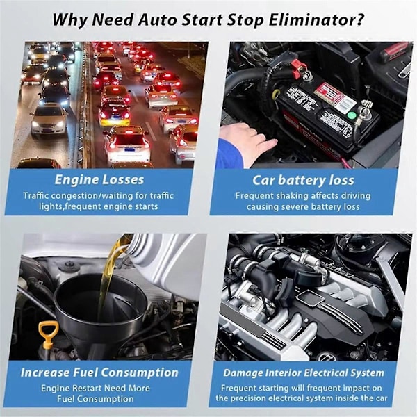 För Subaru Outback 2015-2020 Auto Start Stop Eliminator A-Off Switch