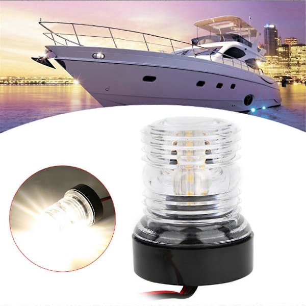 12-24V LED Navigationsljus för Yacht/Båtar 360° Akterljus