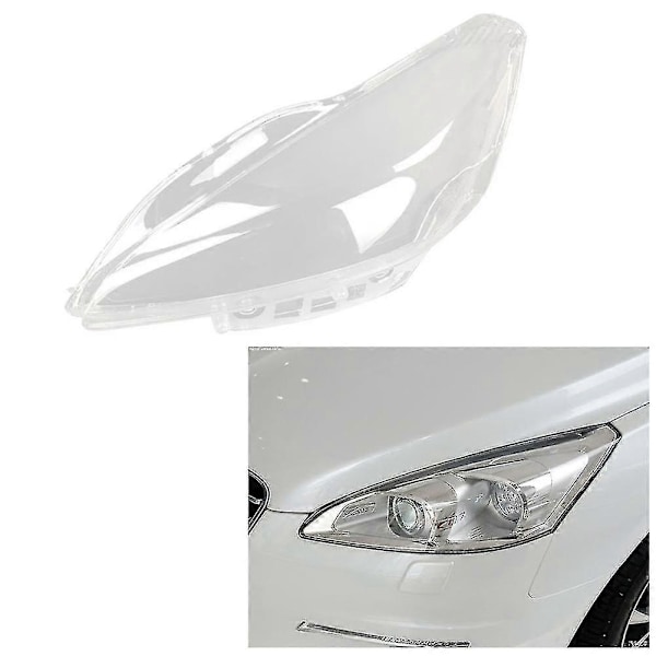 Höger Strålkastarskal Lampa Skärm Transparent Lins Skydd Strålkastarskydd För 508 2011-2014
