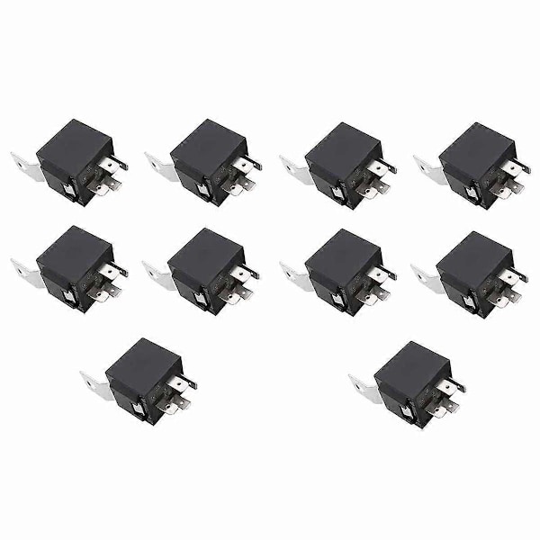 5st Relä 4 Stift 12V 40A för Bilreläer