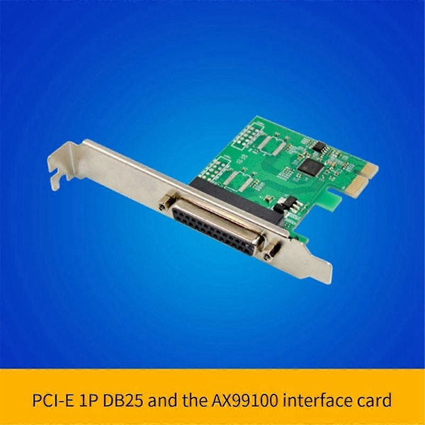 Controllerkort ST315 PCIe X1 AX99100 1P DB-25 Pin Print Terminal