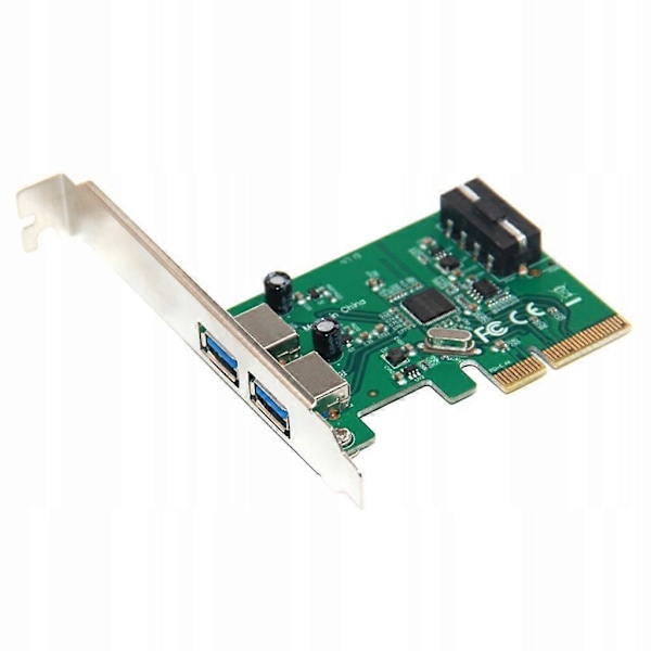 2-porttinen 10 Gb/s USB 3.1 Type A PCIe 4x