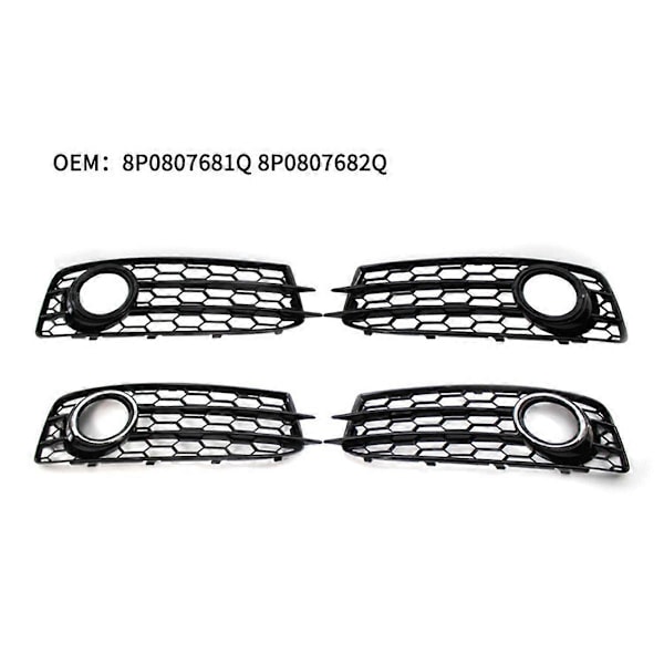 Främre stötfångare dimljusskydd racinggrill för A3 Sport, B