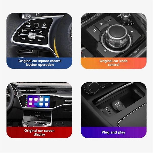 Trådløs Android Auto Adapter til Smart