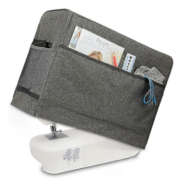 Symaskinsväska för de flesta standard symaskiner Gray