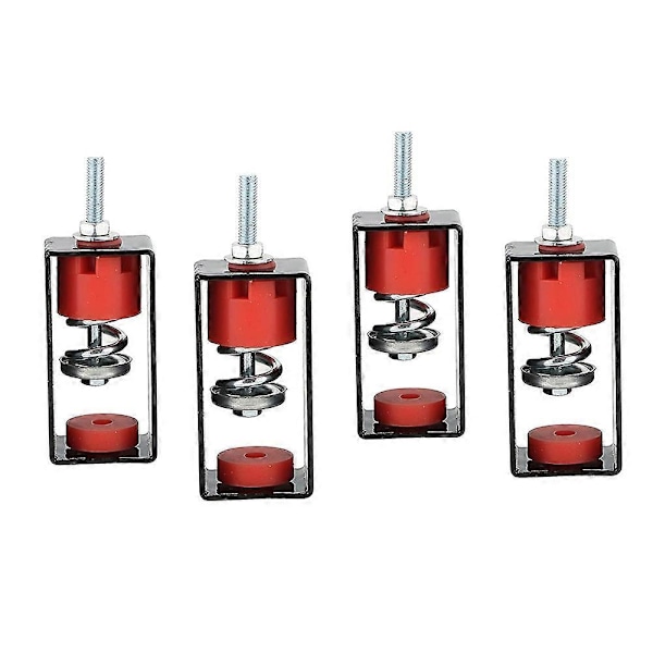 4-pack Takfjäder Vibrationsisolator för Ljudisolering och Stötsäkerhet