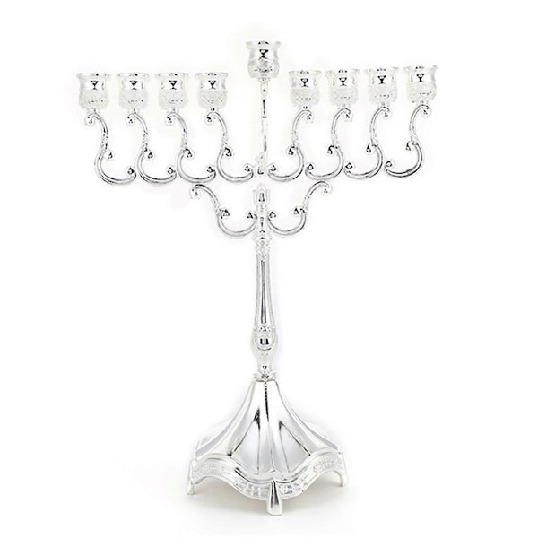 Ljusstake Elegant och exklusiv bordsdekoration, Silver