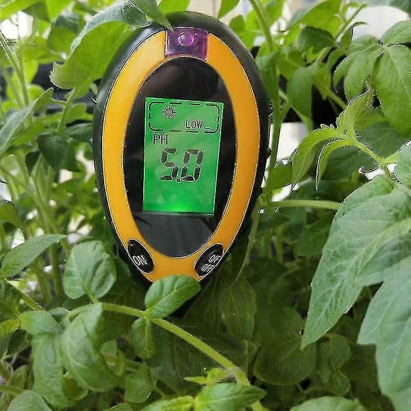 4-in-1 Er Lämpötila Kosteus Ph Mittari