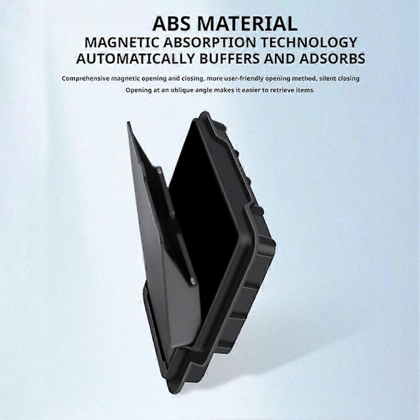 Armstödsbox magnetisk absorptionsbox för Tesla~Model Y Juniper 2025 1pcs