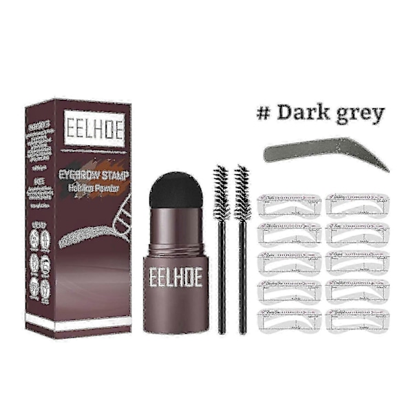 Eelhoe Ögonbrynsform Tätting Lat Ögonbrynsfyllning Makeup Ögonbrynskaka Hårfästesreparerande Puder Vattentät Och Svettsäker Style 6
