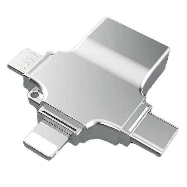 SD-kort Micro-kortadapter 4 i 1 USB 3.0 Micro-SD till kortläsare USB