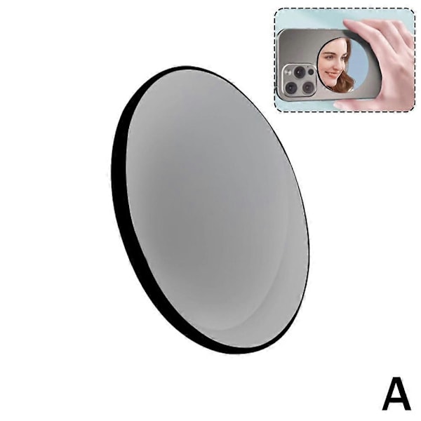Til MagSafe Magnetisk Konveks Spejl Black