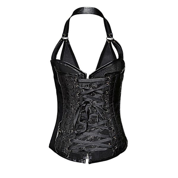 Læderkorset Black L