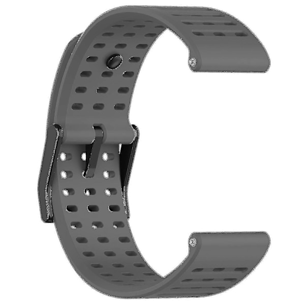Urheiluranneke Suunto Vertical/9 Peak Pro/9 Peak/5 Peak -kelloille, 22 mm silikoniset kellon rannekkeet Grey