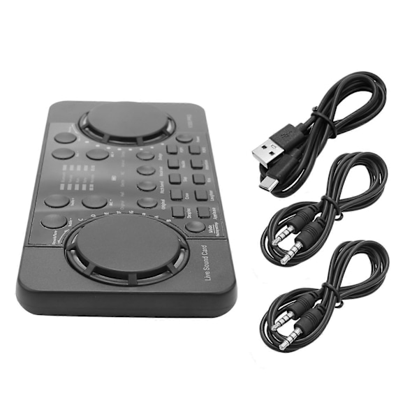 V300 PRO Äänikortti 10 Ääniefektiä Bluetooth Melunvaimennus Audio