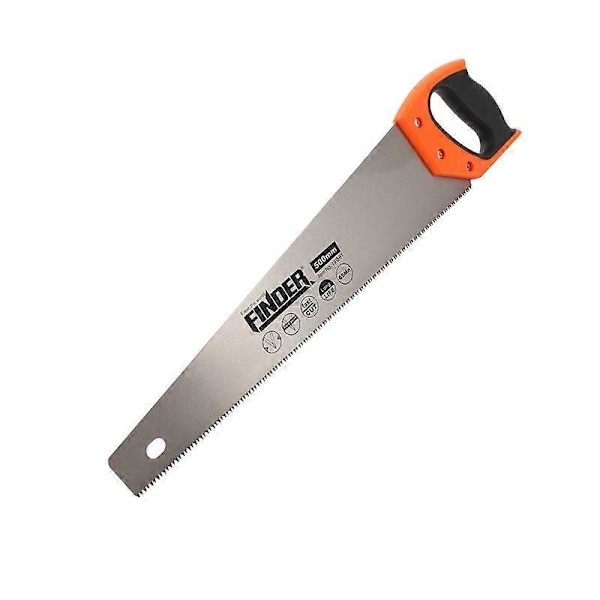 FINDER 550mm Rostfritt Stål Såg Drag Såg 6 Tänder/Tum Handsåg Handverktyg för Smal Tapp Träbearbetning
