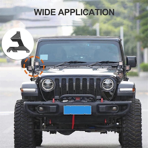 Bil A-Stolpe Dubbellagersfäste för Wrangler JL Gladiator