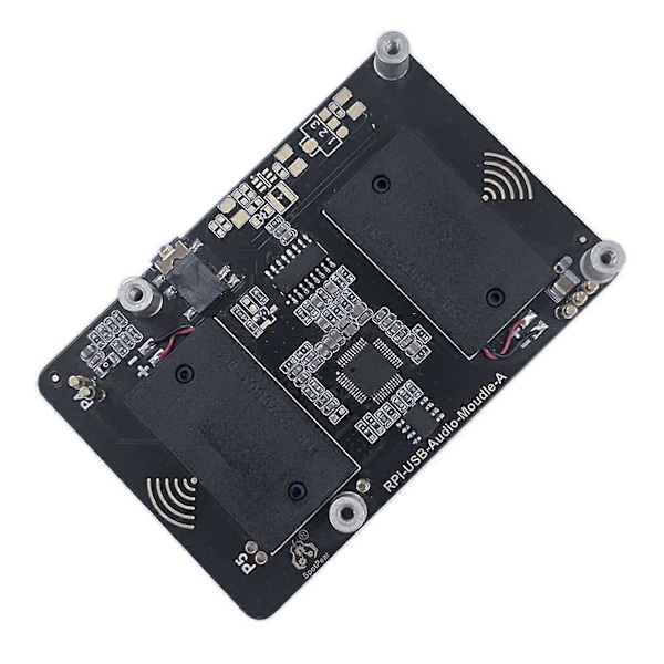 USB-äänikorttimoduuli HAT kotelolla 4B:lle
