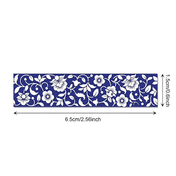 12 Rullar Sjöjungfru Washi Tejp Scrapbooking Material Maskeringstejp