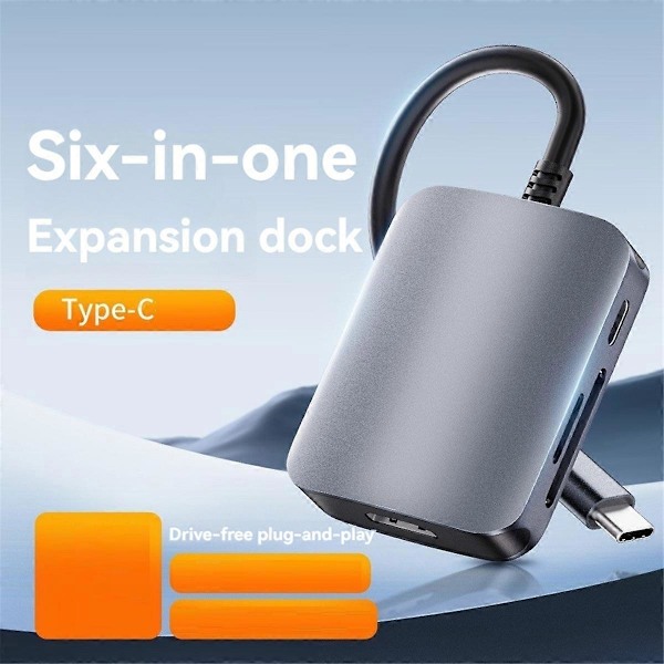 SD TF-kort PD Snabbladdare Splitter USB Dockningsstationer HUB