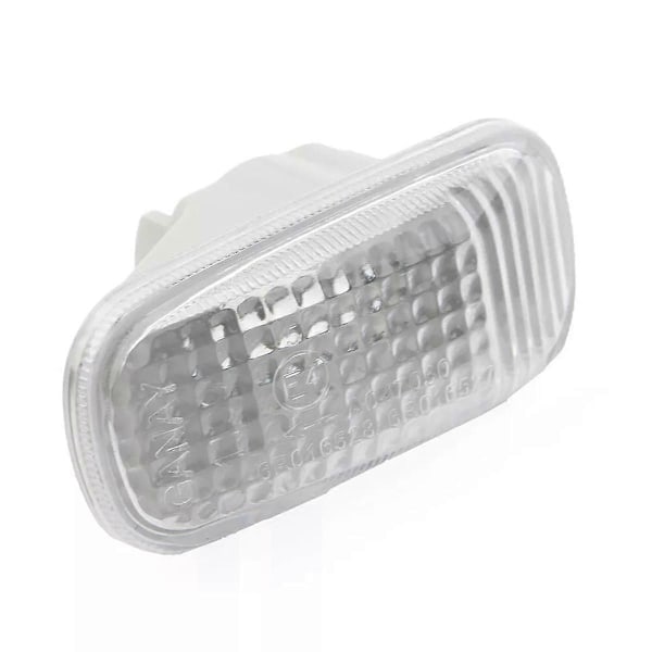 2 ST Bil Sidomarkering Blinkers Lampa 34301-S5H-T02 Passar för 2002-2005 Transparent