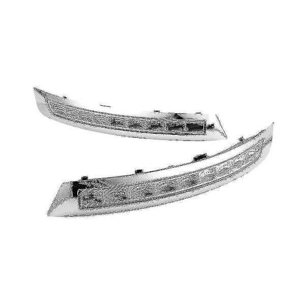 Humanmade 1 par LED DRL Blinkers Varselljus Dagsljus Dimljus För Xc90 2007-2013