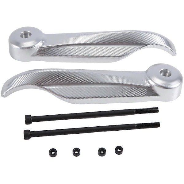 Motorcykelstyre Handskydd Skydd Sliders Handskydd (Silver)