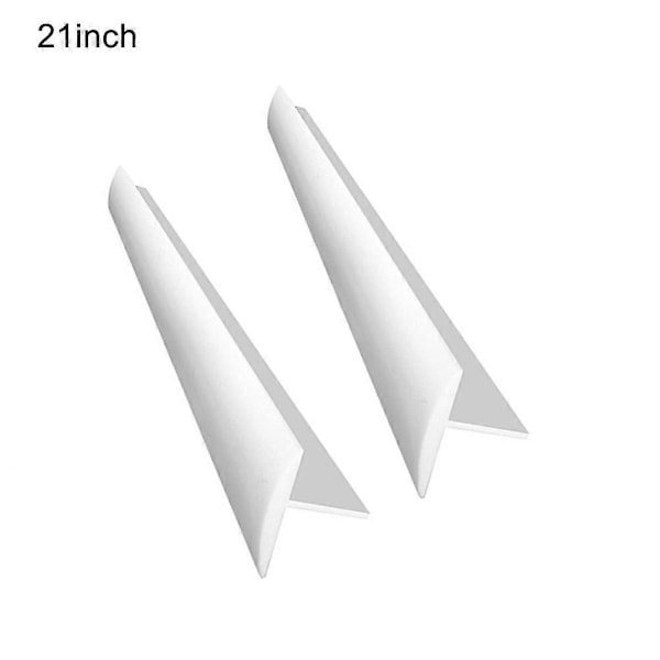 2 kpl/setti kumiset öljynkestävät lämmönkestävät lieden rakotulpat keittiövälineet White 21inch