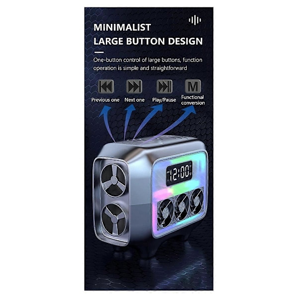 Bluetooth Högtalare Stereo Högtalare A