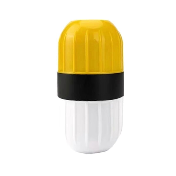 1 stk. Musiknotationsstempel Rulle StaffGul hvid