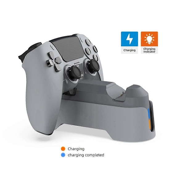 Dubbel Laddningsstation för Playstation 5 Handkontroll LED