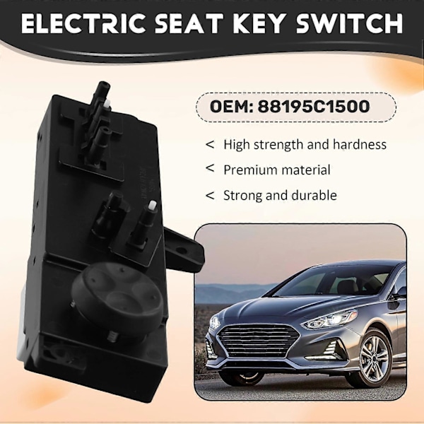 Elektrisk sätesbrytare fram vänster för hybridbil