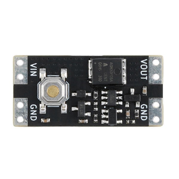 1 st Enkel Bond Knapp Bistabil Strömställarmodul 4.5-26V 1.3UA Last 10A