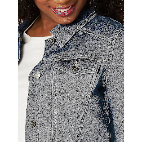 Denimjackor för dam nostalgic blue S