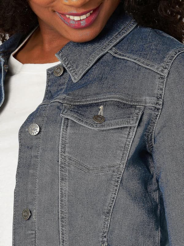 Denimjakker for kvinner nostalgic blue XL