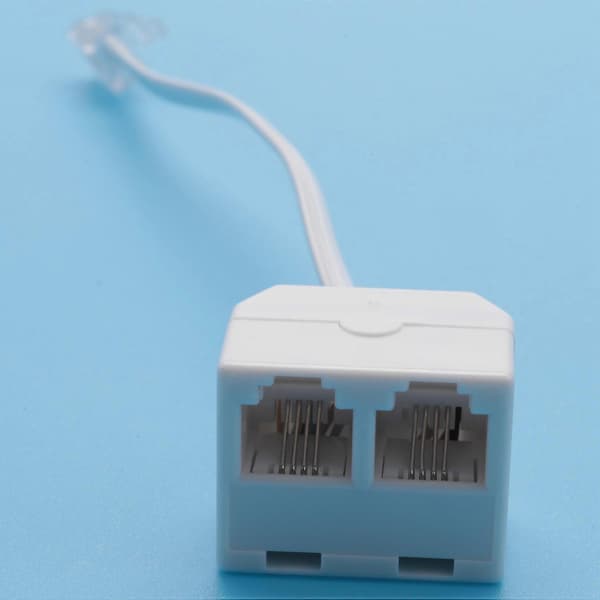 RJ11 6p4c Telefon Splitter 1 till 2 Fe -