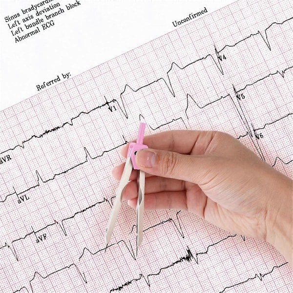 EKG Kaliper EKG Kaliper Mätverktyg med Linjal EKG Kaliper