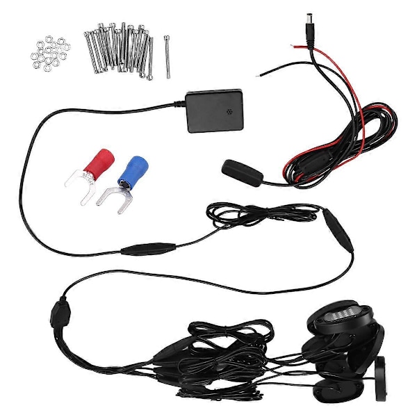 Bil 8 Poddar RGB LED Rock Lights Kit Underglow Flerfärgad Neonljus Pod med Bluetooth App Kontroll för Lastbil ATV UTV SUV