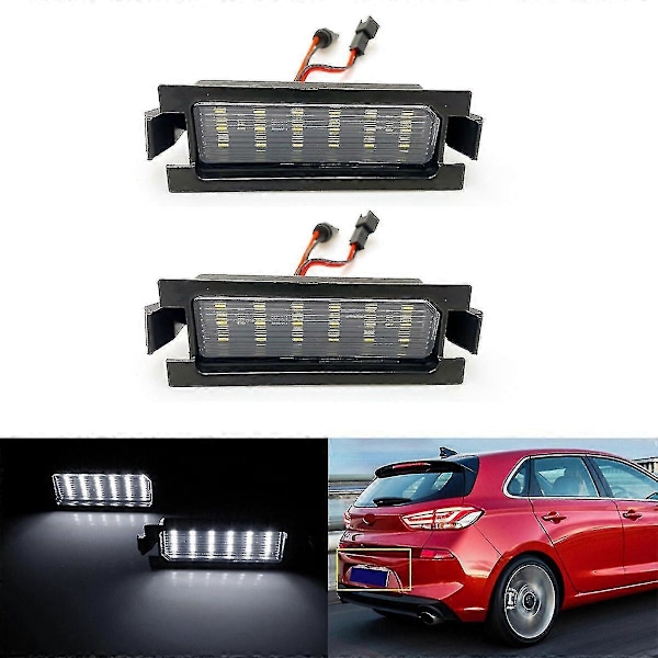 Nummerplåtsbelysning för Accent I30 Gt 2012-2017 925011h500 925021h500