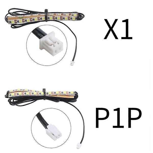 LED-ljusramp 30cm 3D-skrivardelar för P1P