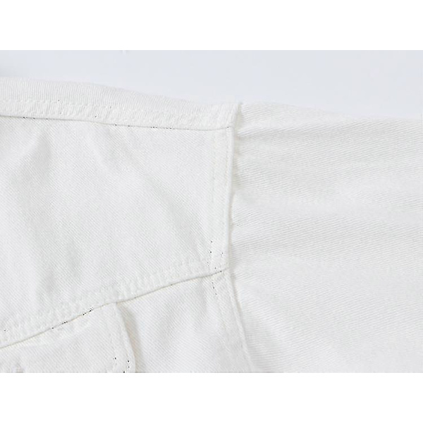Denimjacka för dam WHITE M
