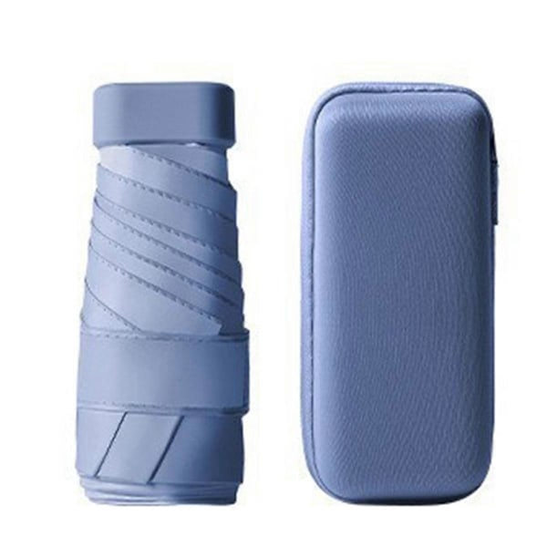 Lomme Kapsel Paraply Anti-Ultraviolet til Regn og Solskin, B