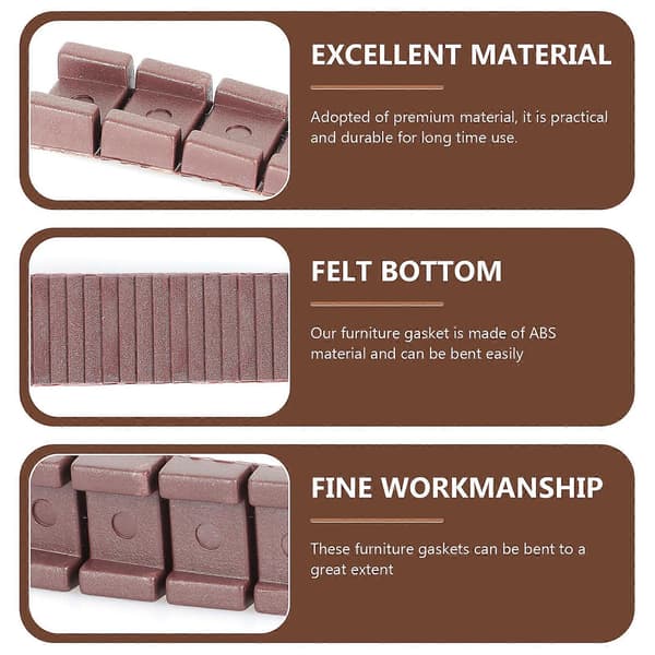 30 stk. Møbelshims Nivelleringsshims Toalett Nivelleringsshims Sofa Nivelleringsshims