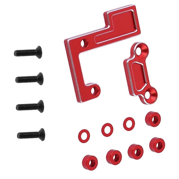 RC Bil Uppgradering Spindelstöd Kit för 1/10 RC Bildelar Röd