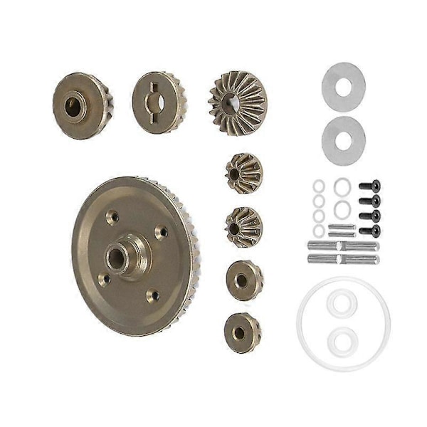 RC Bil Uppgradering Differentialväxelkit 22049 för 39T XV02 TT02 MB01 BT01 XM01 RC Bil Uppgraderingstillbehör